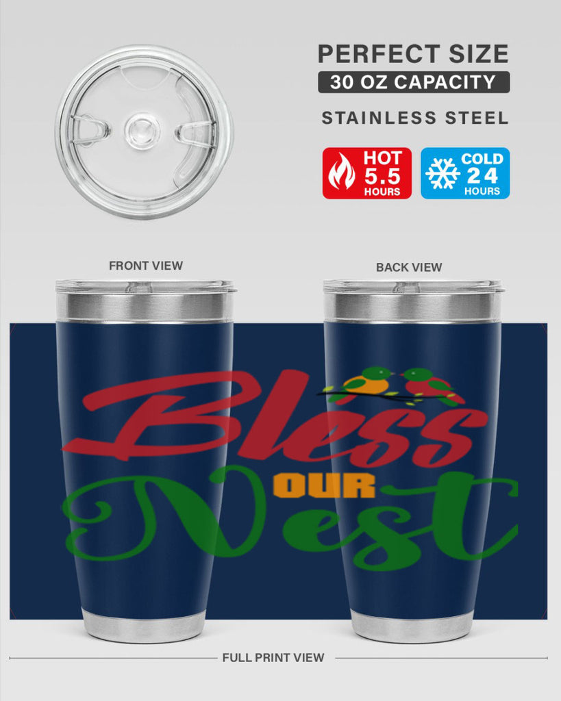 Bless Our Nest 67#- spring- Tumbler