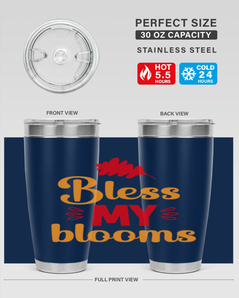 Bless my blooms 43#- spring- Tumbler