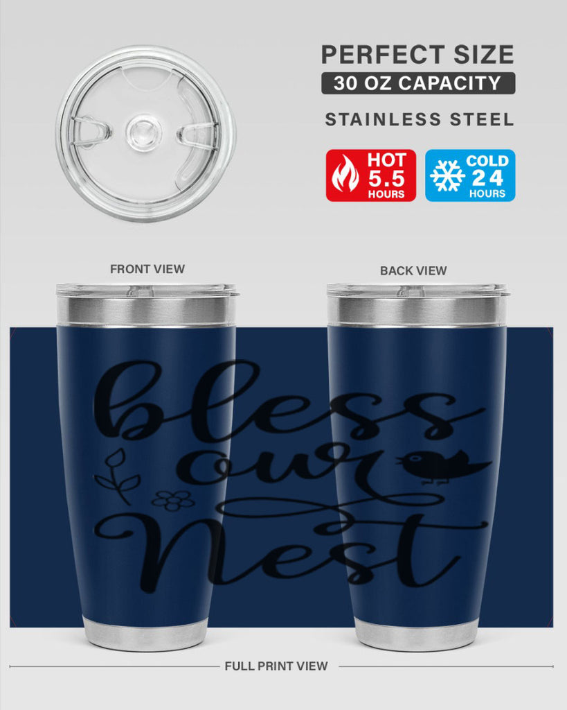 Bless our nest  68#- spring- Tumbler