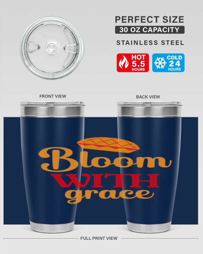 Bloom with grace 81#- spring- Tumbler