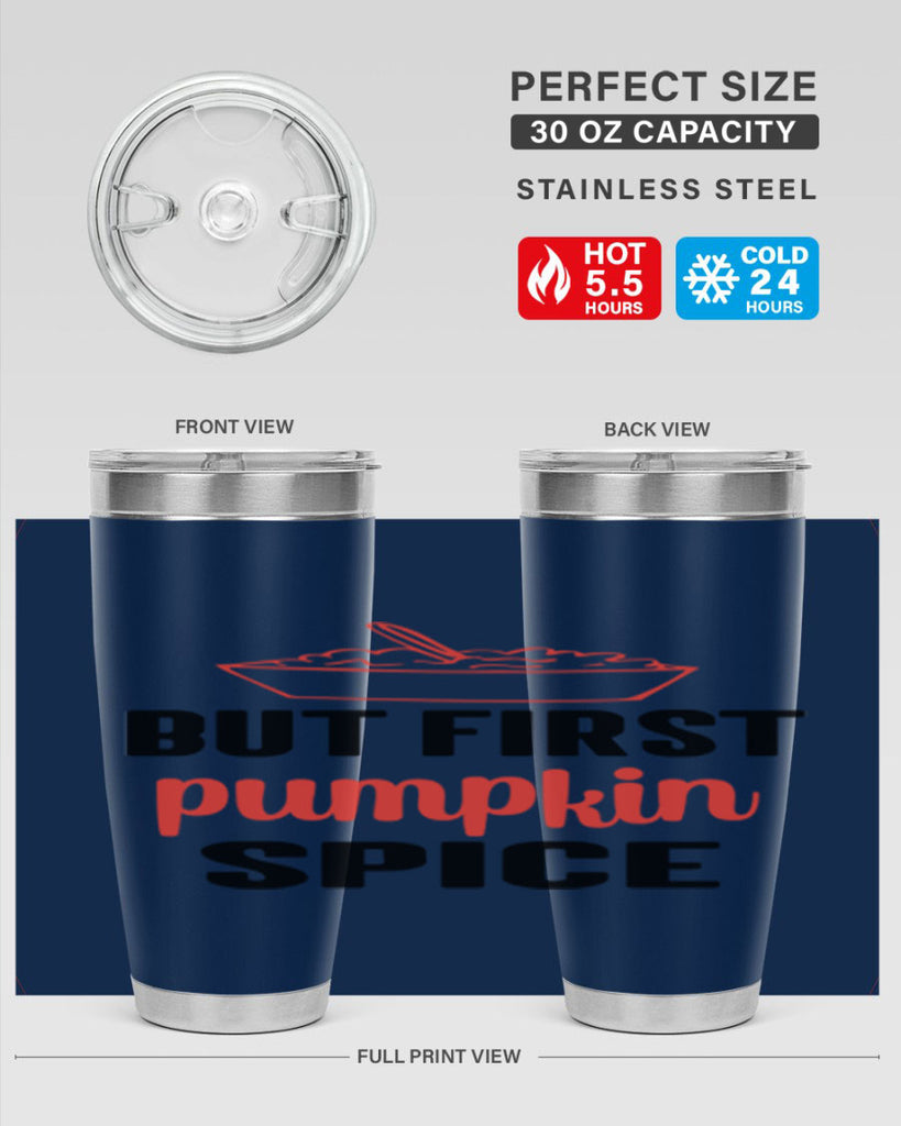 But first pumpkin spice 55#- fall- Tumbler
