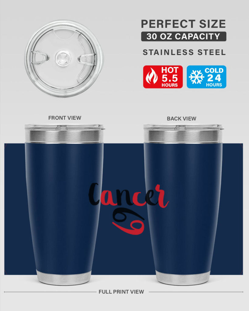 Cancer 152#- zodiac- Tumbler