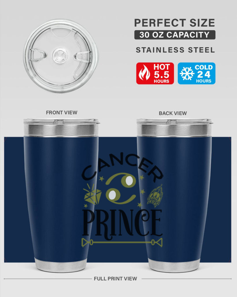 Cancer prince 159#- zodiac- Tumbler
