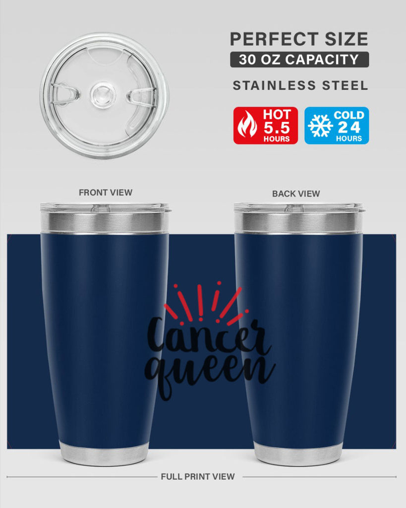 Cancer queen 149#- zodiac- Tumbler