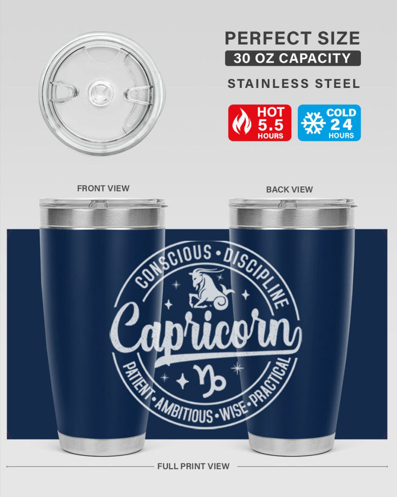Capricorn 191#- zodiac- Tumbler