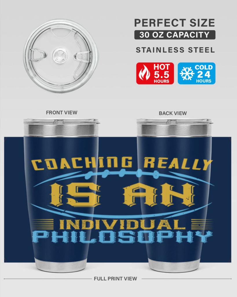 Coaching really is an individual philosophy Style 43#- coaching- tumbler