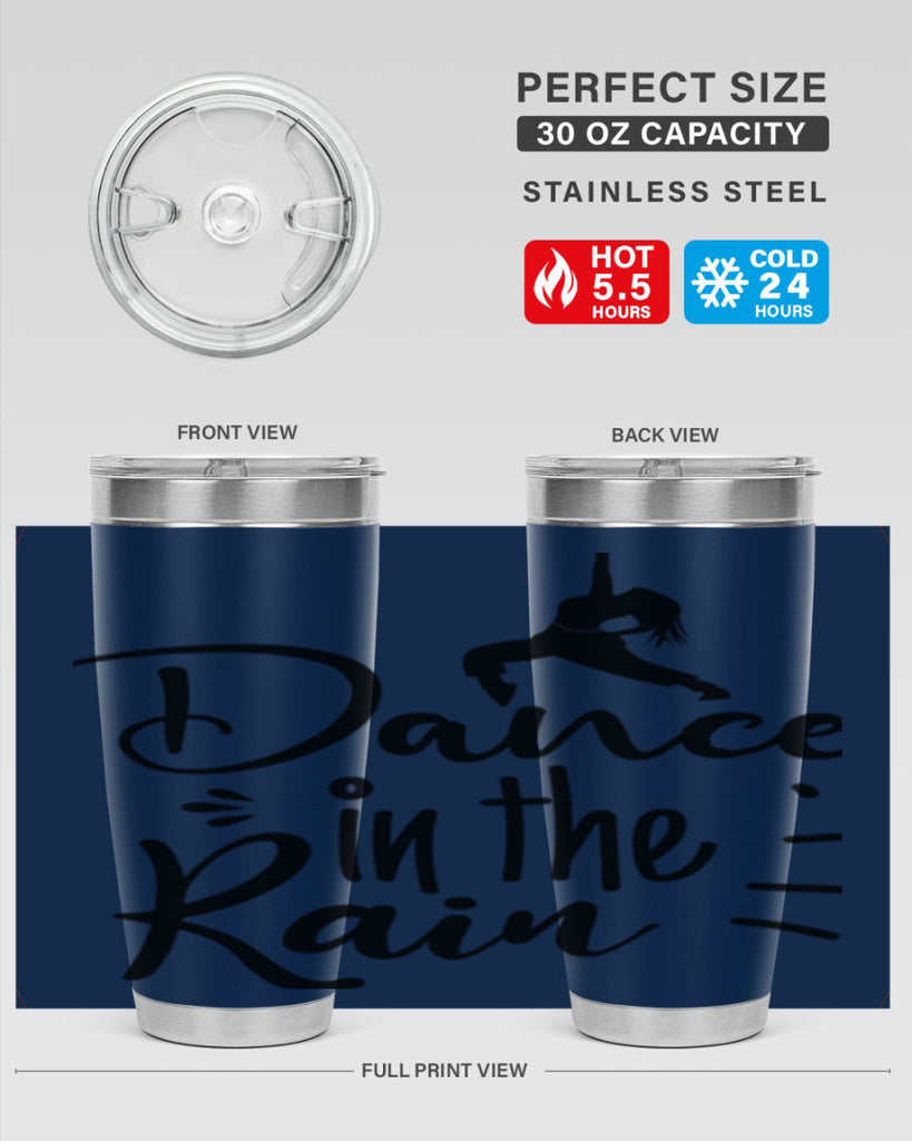 DANCE in the RAIN  120#- spring- Tumbler