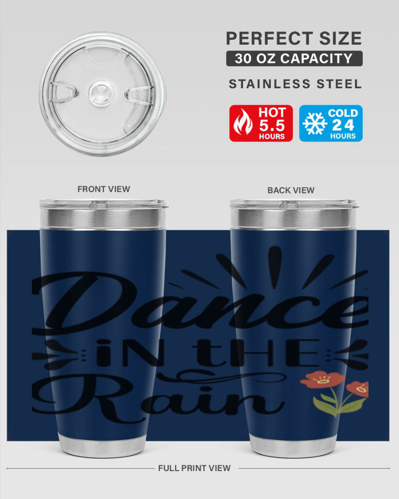 Dance in the Rain  121#- spring- Tumbler