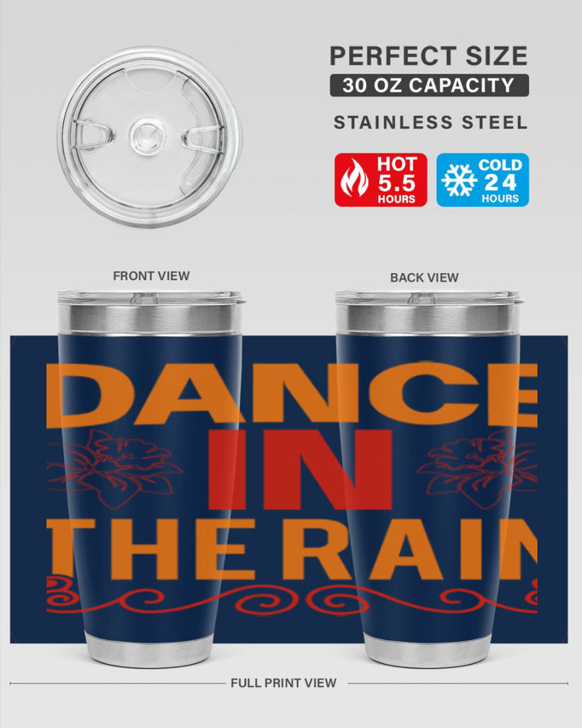 Dance in the rain 117#- spring- Tumbler
