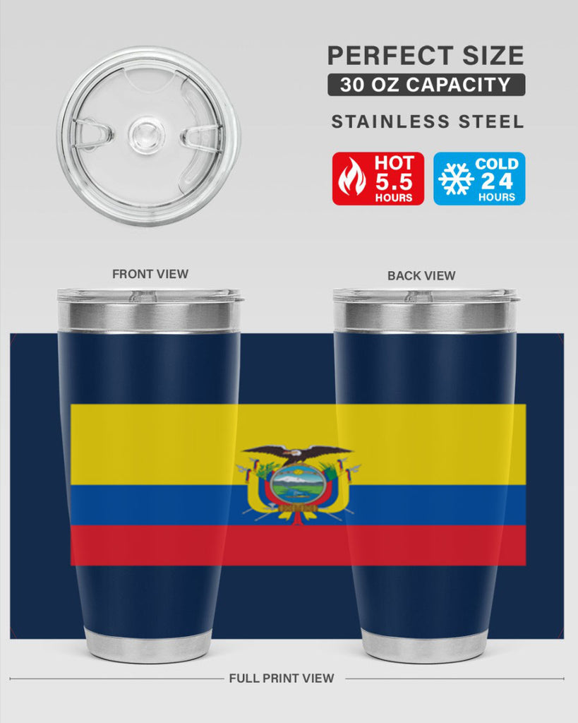Ecuador 147#- world flags- Tumbler