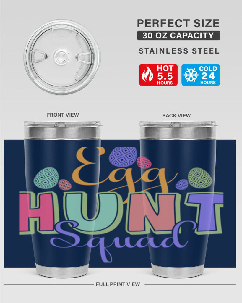 Egg hunt squad130#- spring- Tumbler