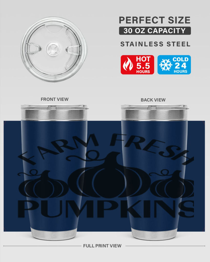 Farm Fresh Pumpkins 176#- fall- Tumbler