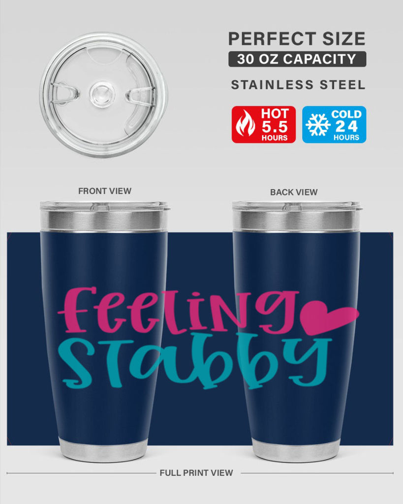Feeling Stabby Nurse Style 386#- nurse- tumbler