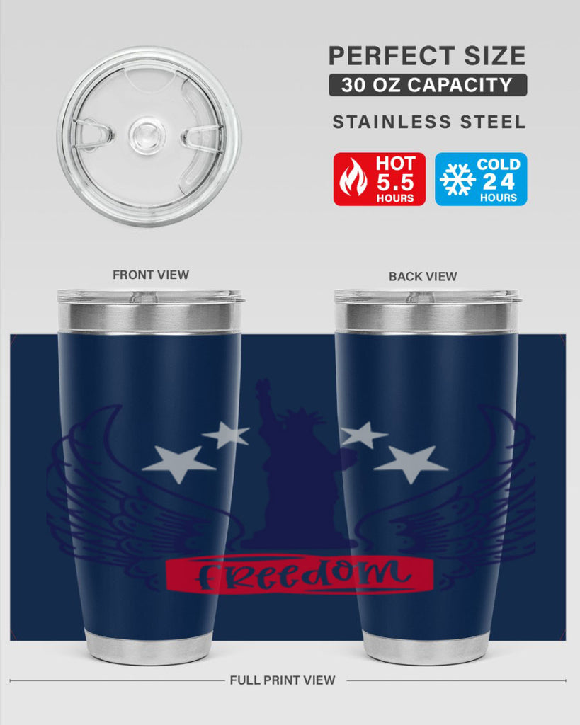 Freedom Style 150#- Fourt Of July- Tumbler