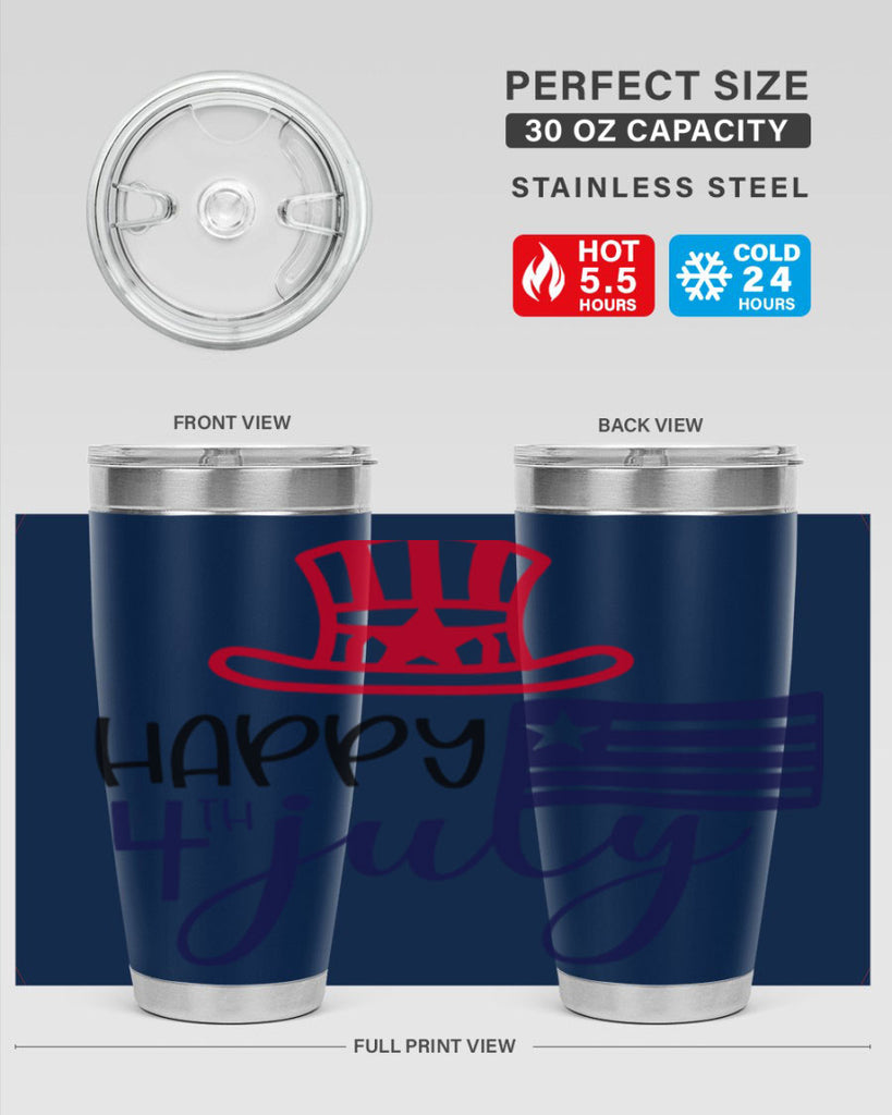 Happy th July Style 152#- Fourt Of July- Tumbler