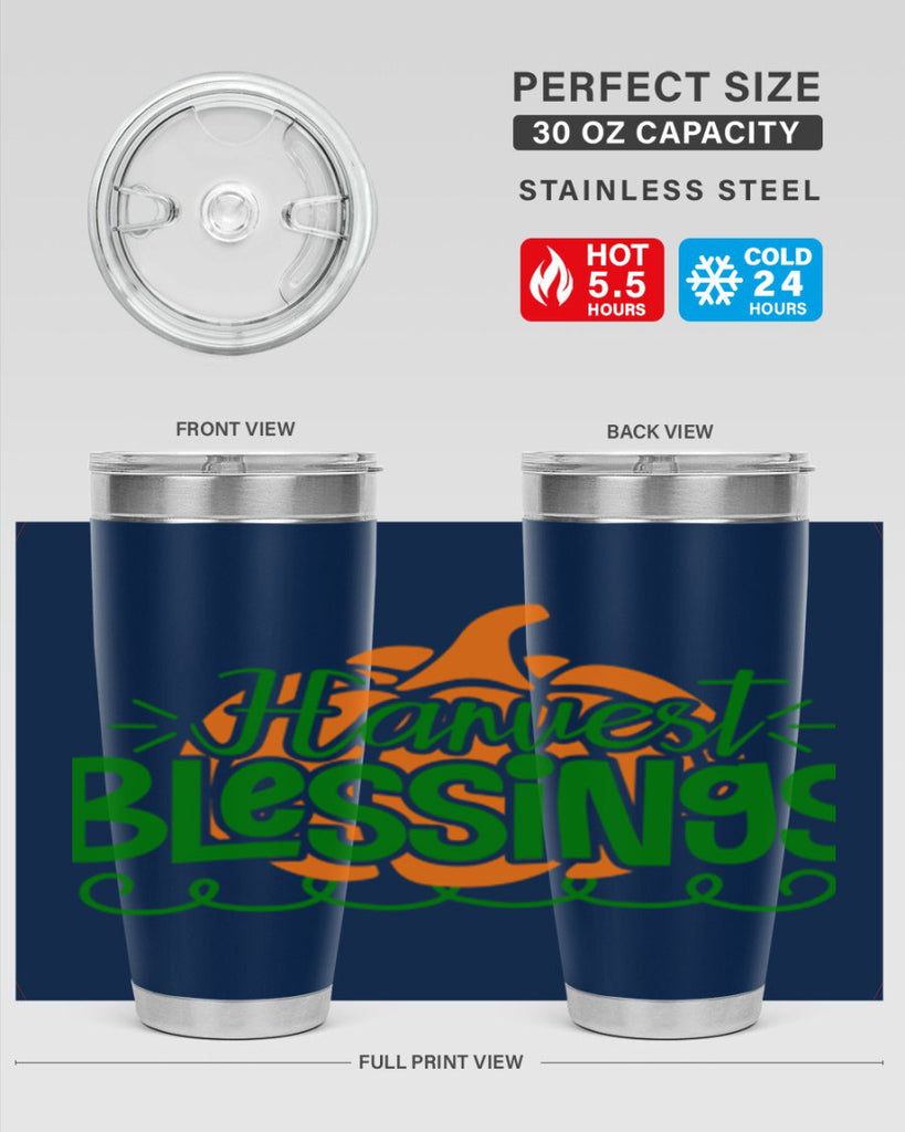 Harvest Blessings 265#- fall- Tumbler
