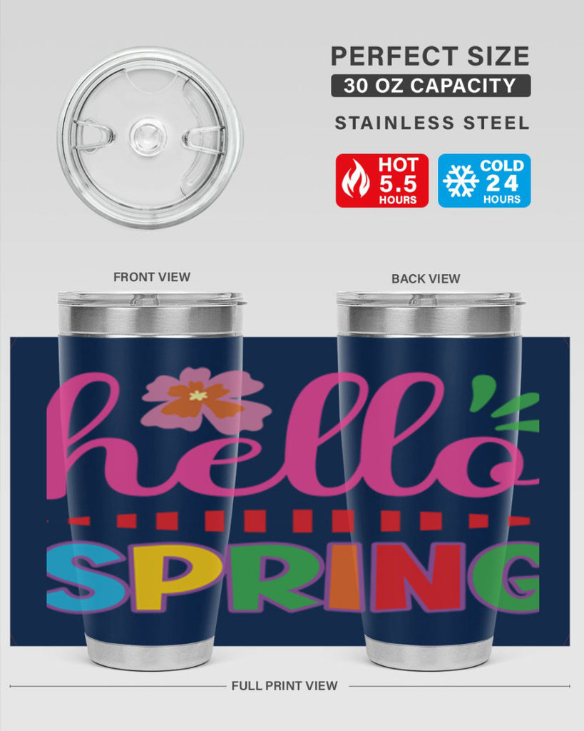 Hello Spring  231#- spring- Tumbler