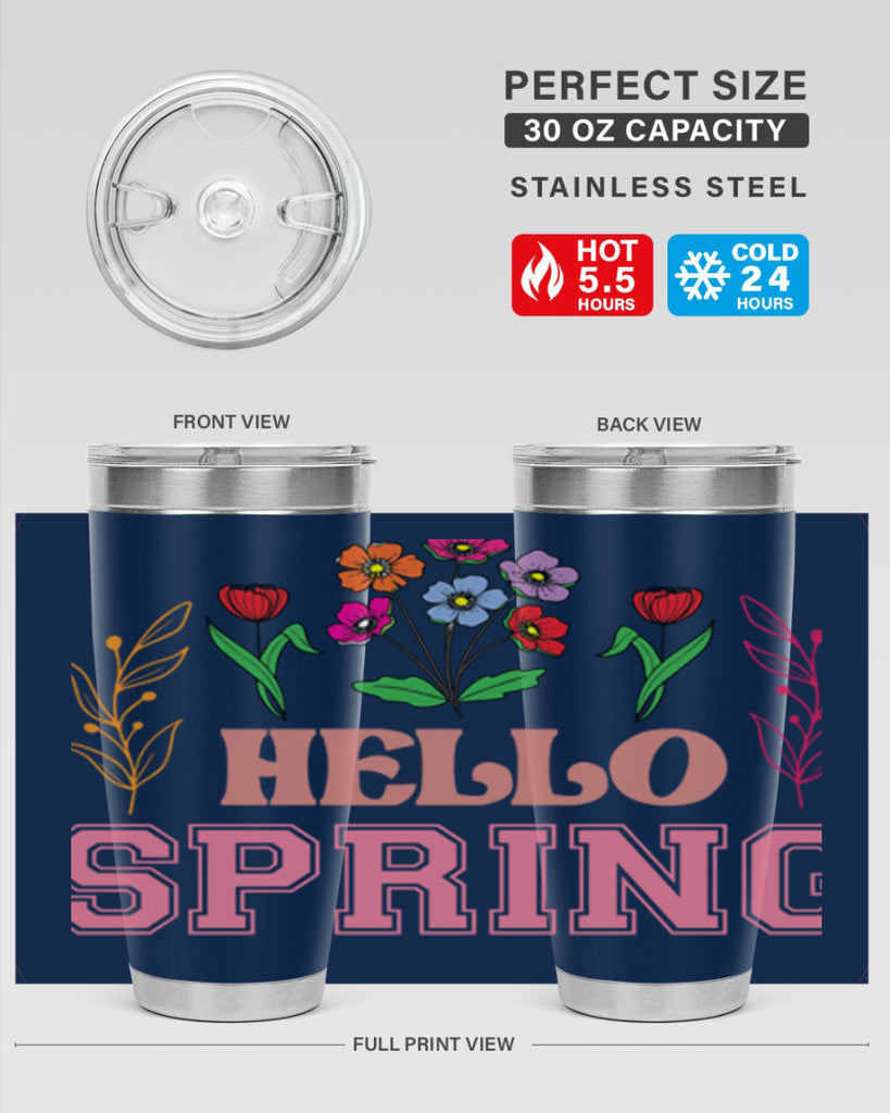 Hello Spring  234#- spring- Tumbler