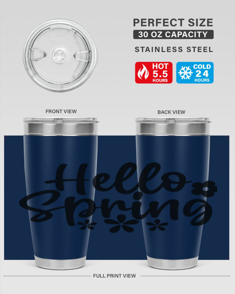 Hello spring  design 232#- spring- Tumbler