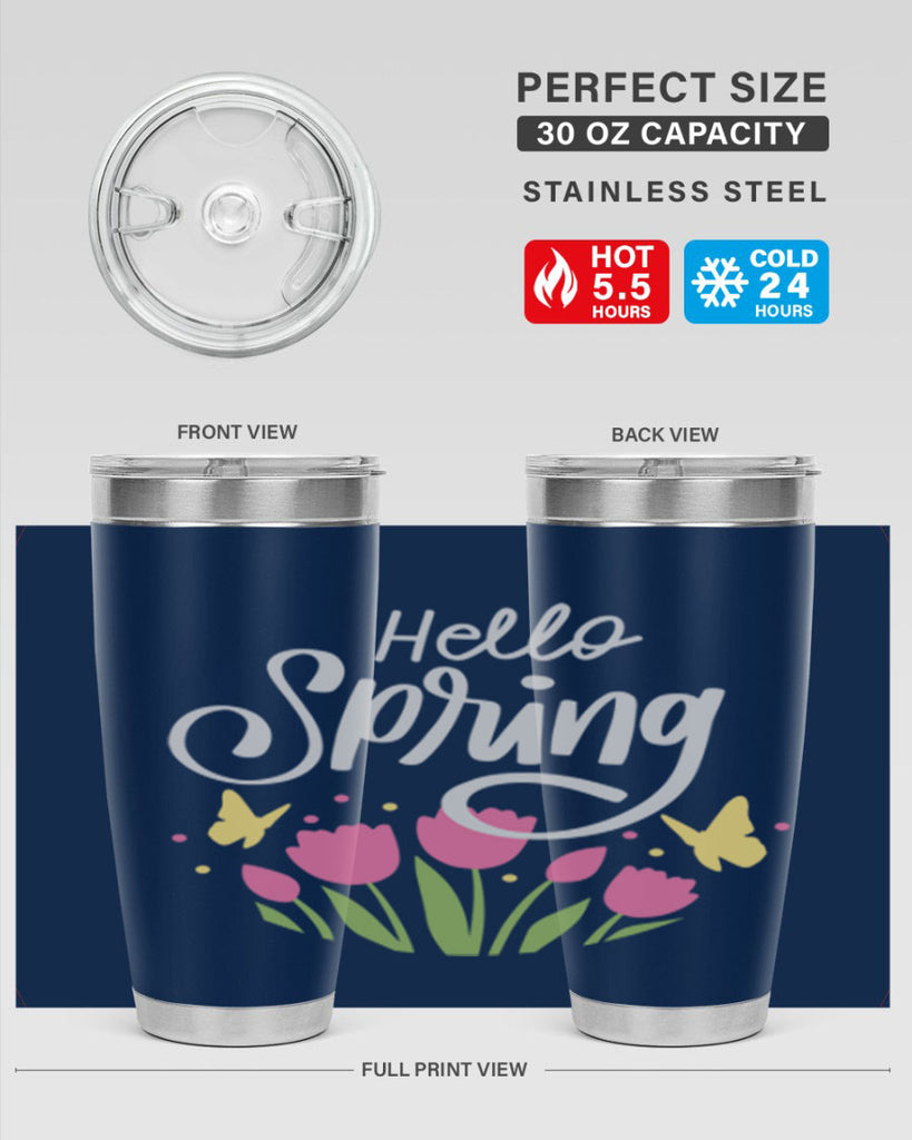 Hello spring214#- spring- Tumbler