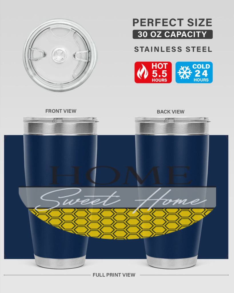 Home Sweet Home Hive lines246#- spring- Tumbler