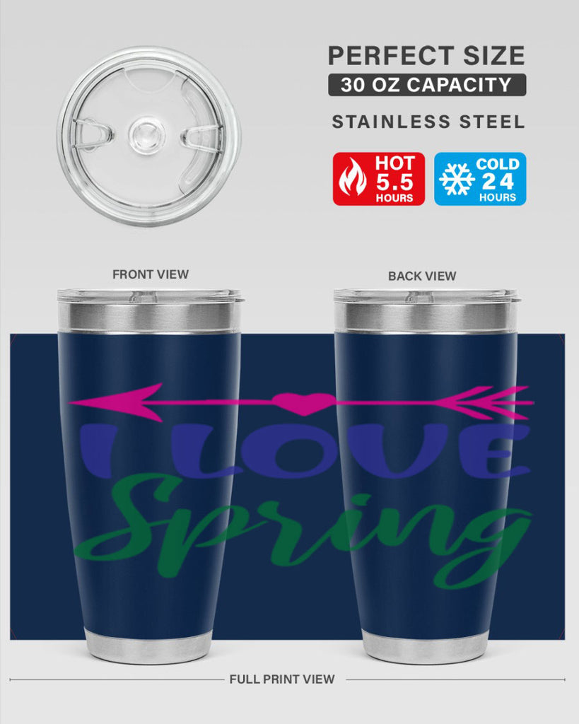 I Love Spring 272#- spring- Tumbler