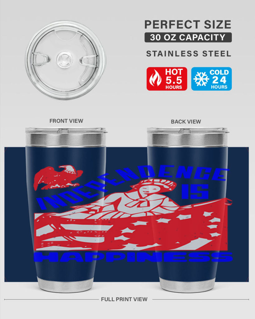 Independence is Style 26#- Fourt Of July- Tumbler