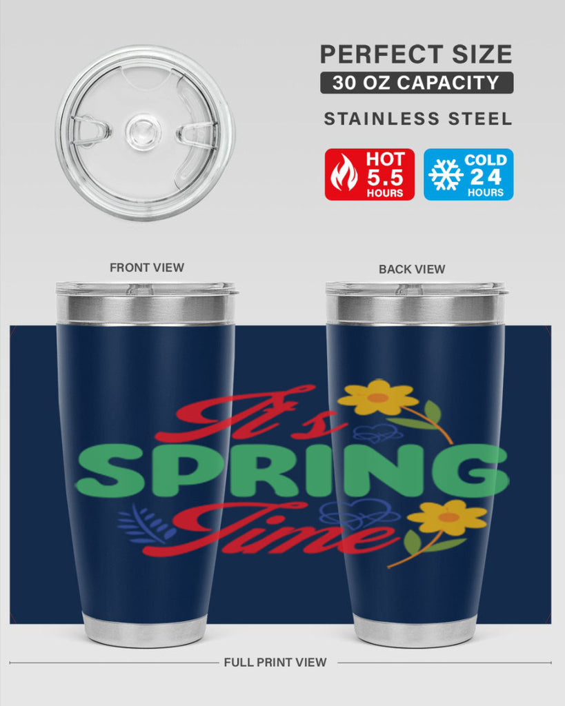 It's Spring Time 277#- spring- Tumbler