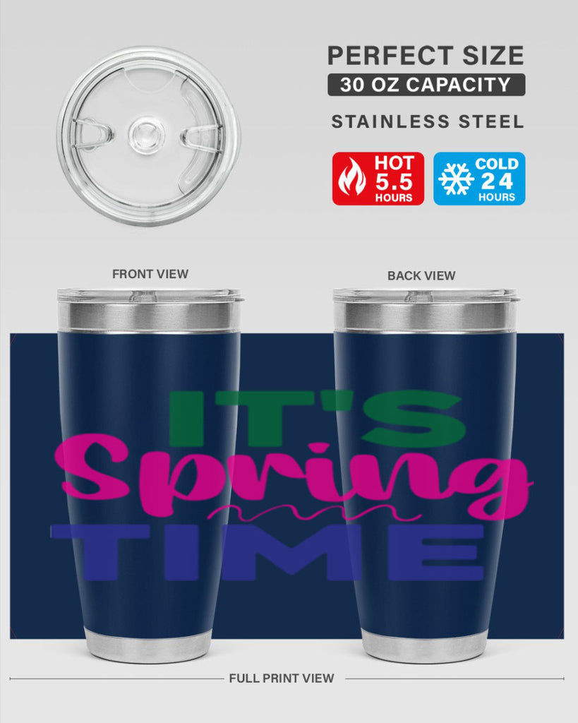 It's Spring Time 278#- spring- Tumbler