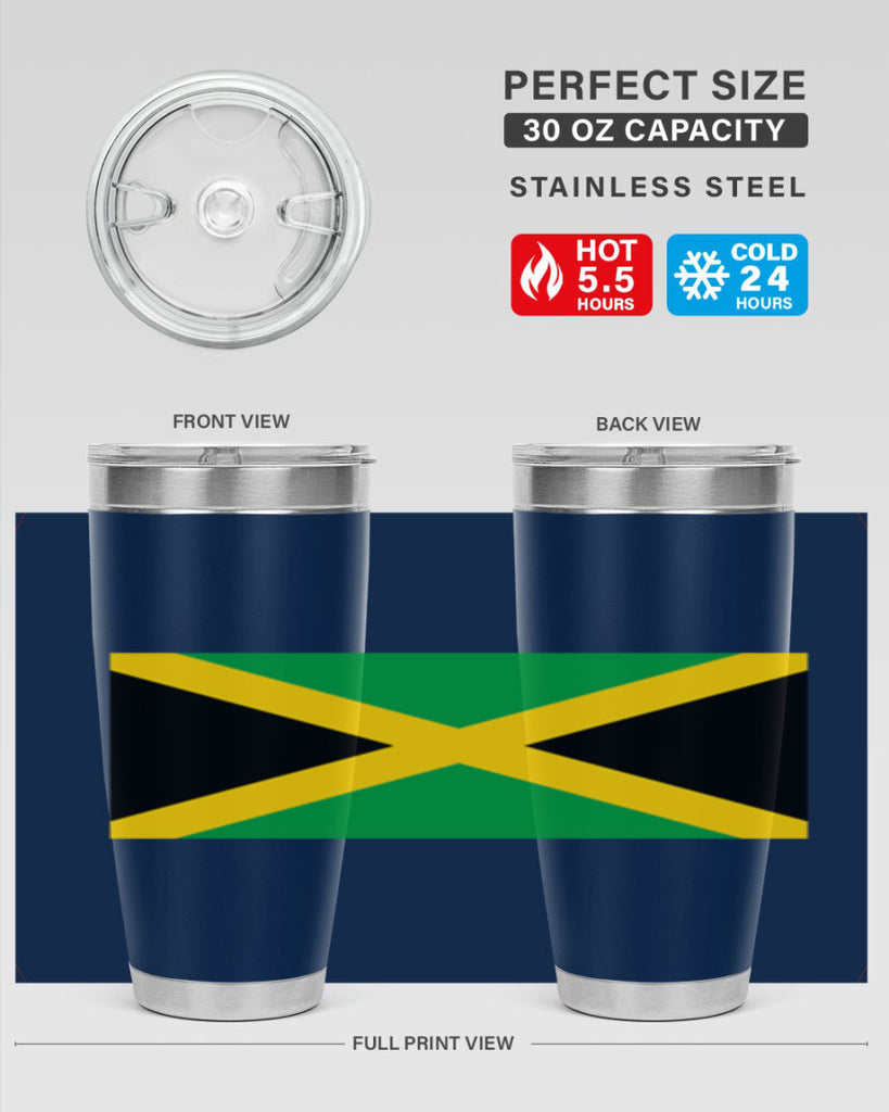 Jamaica 114#- world flags- Tumbler
