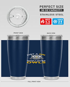 Just a Boy Who Loves A TurtleRabbit 11#- owl- Tumblers
