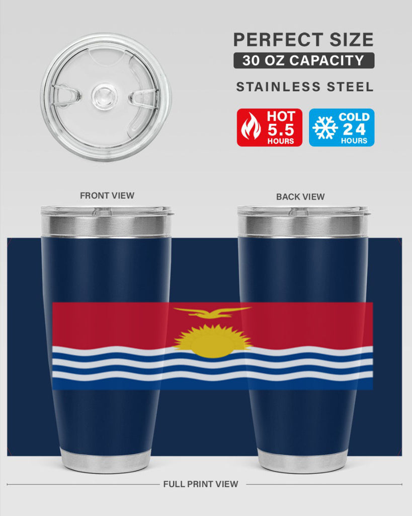 Kiribati 109#- world flags- Tumbler