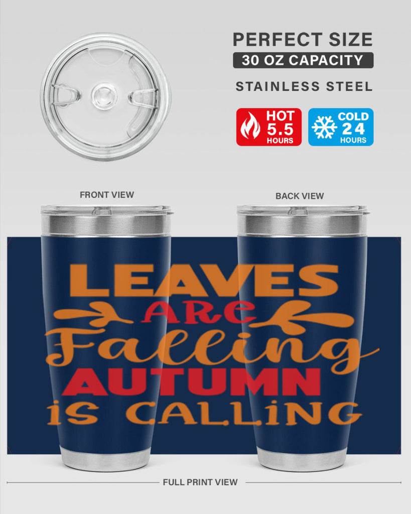 LeavesAreFallingAutumnis 394#- fall- Tumbler