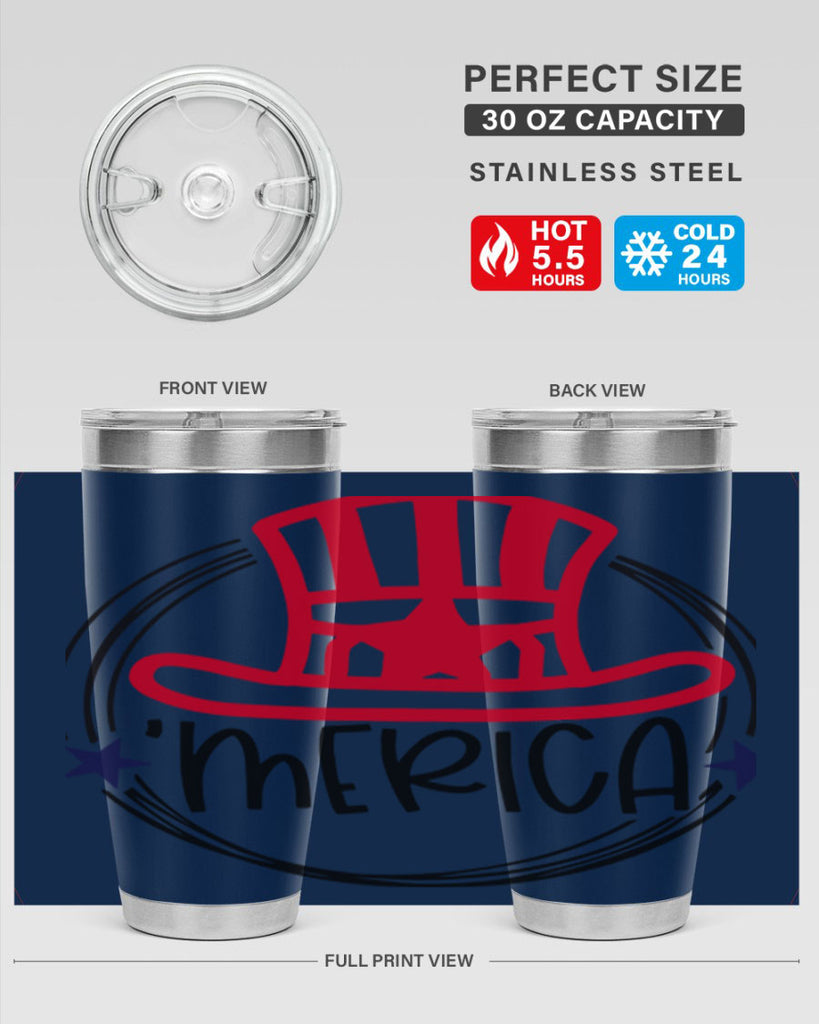 Merica Style 138#- Fourt Of July- Tumbler