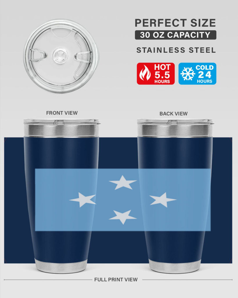 Micronesia 86#- world flags- Tumbler