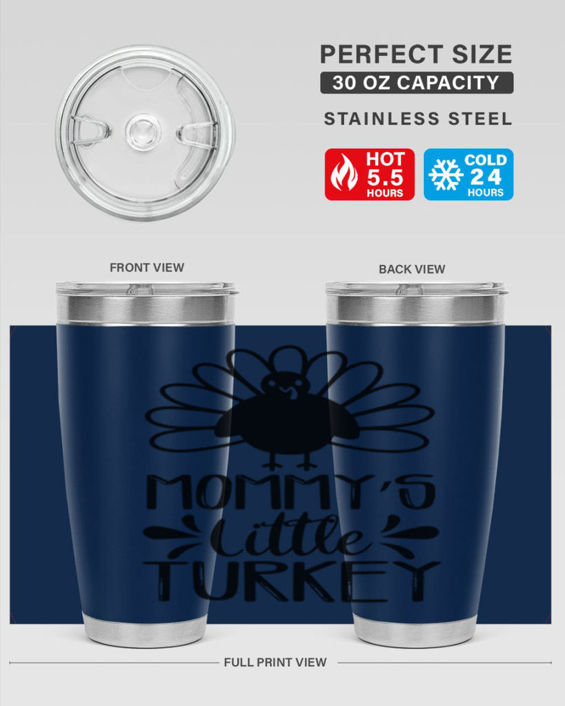 Mommy s Little Turkey 427#- fall- Tumbler