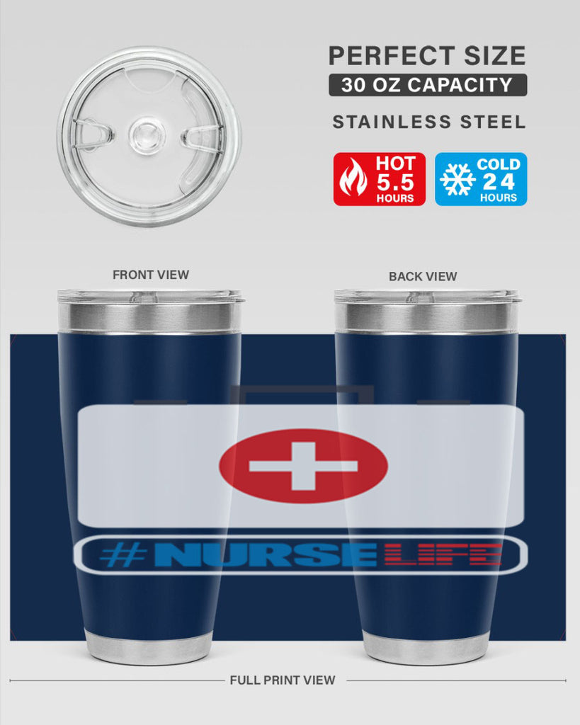 Nurse lifeTransperment png Style 405#- nurse- tumbler