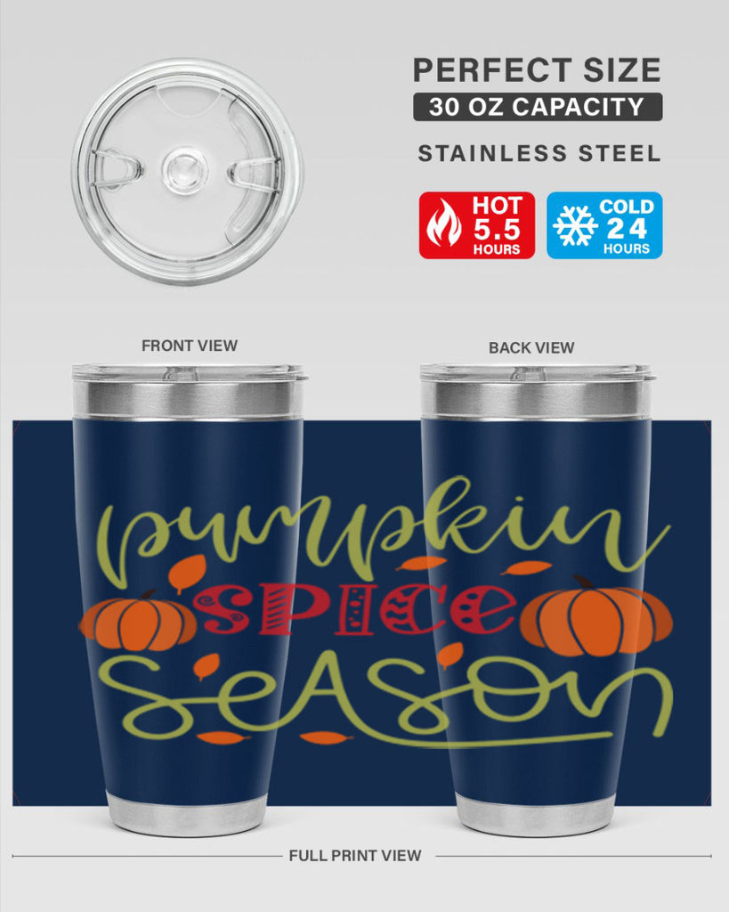 Pumpkin Spice Season 558#- fall- Tumbler