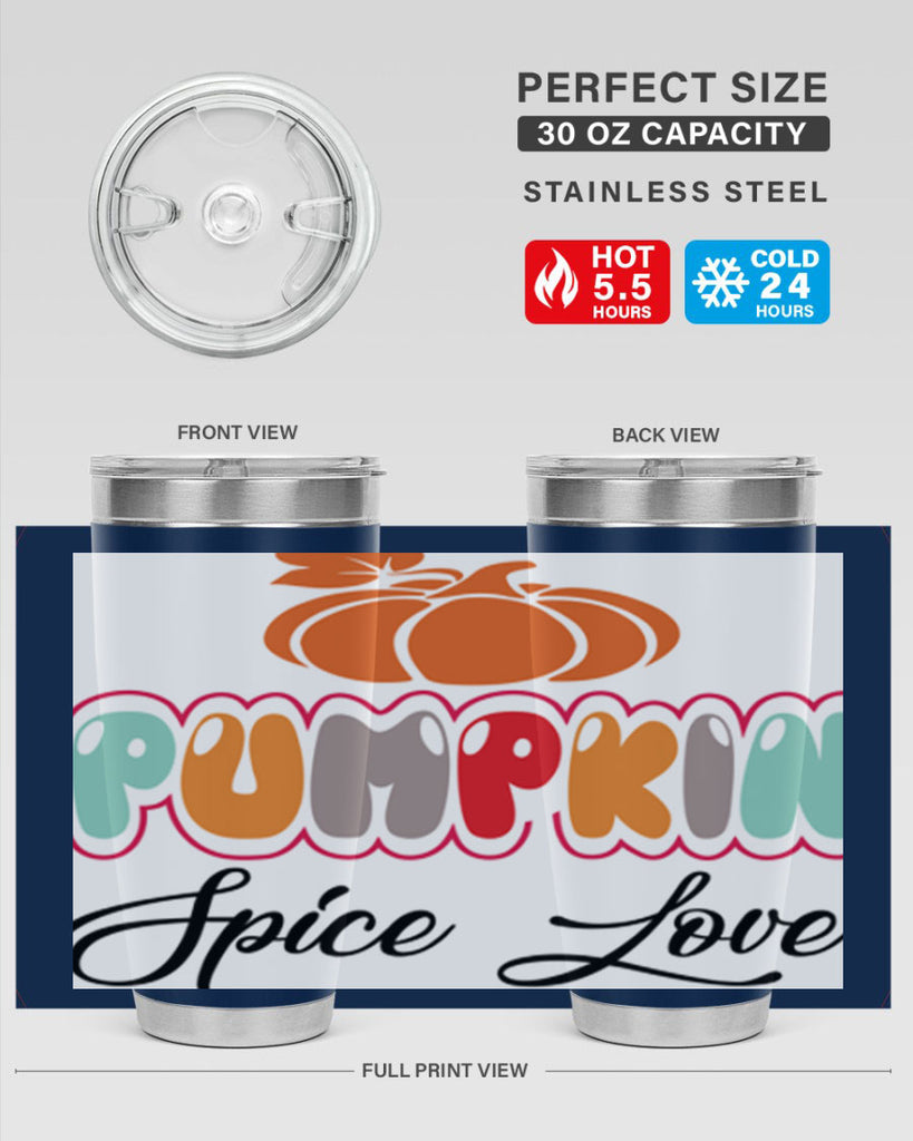 PumpkinSpiceLoverdesign 570#- fall- Tumbler