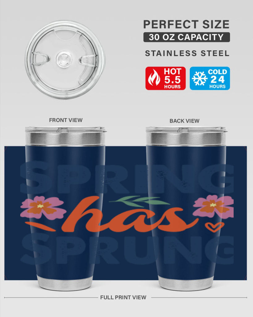 Spring Has Sprung  494#- spring- Tumbler
