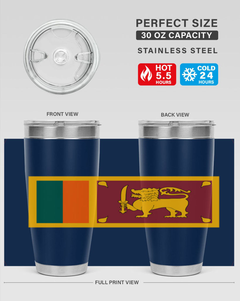 Sri Lanka 32#- world flags- Tumbler