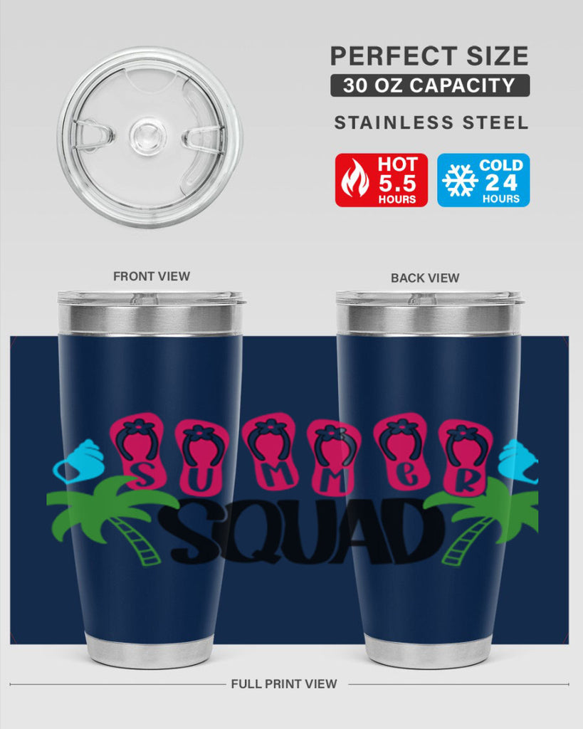 Summer Squad Style 22#- summer- Tumbler