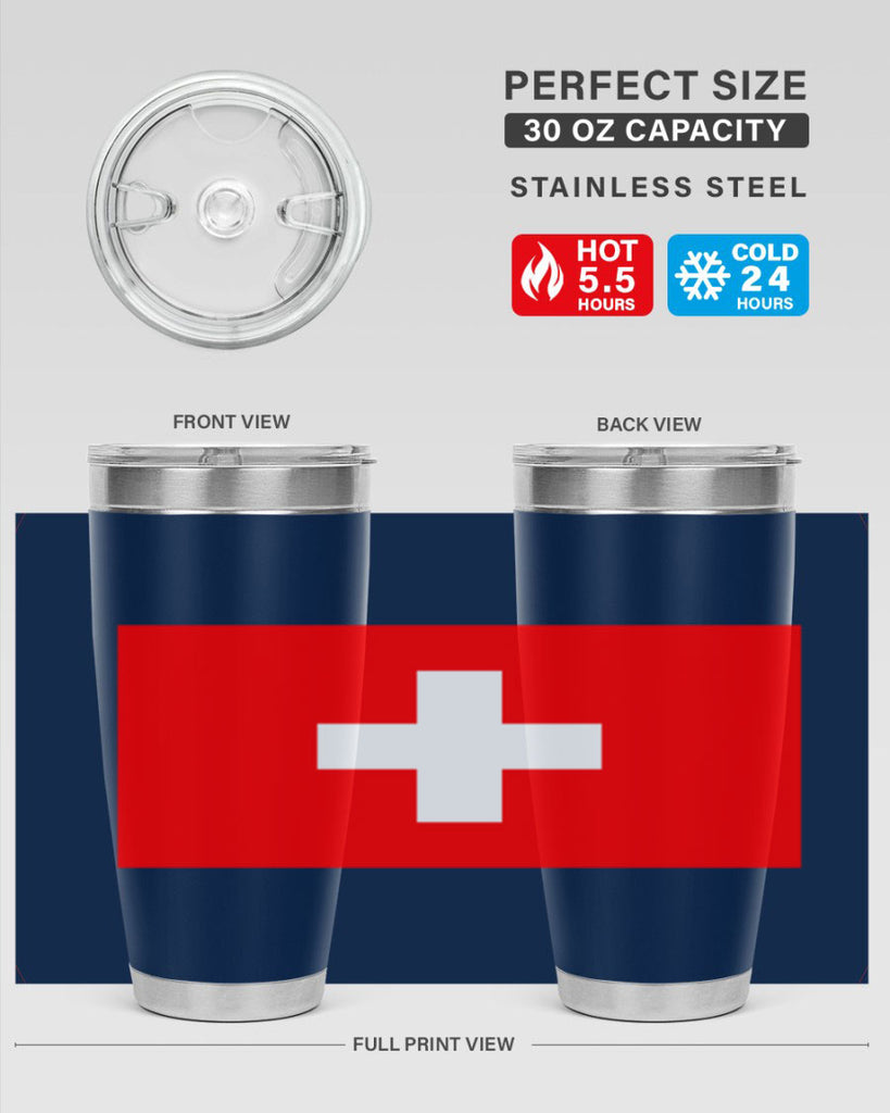 Switzerland 28#- world flags- Tumbler