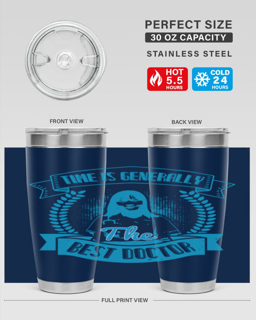 Time is generally the best doctor Style 12#- medical- tumbler