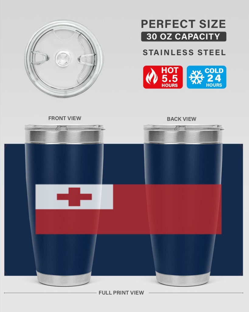 Tonga 20#- world flags- Tumbler