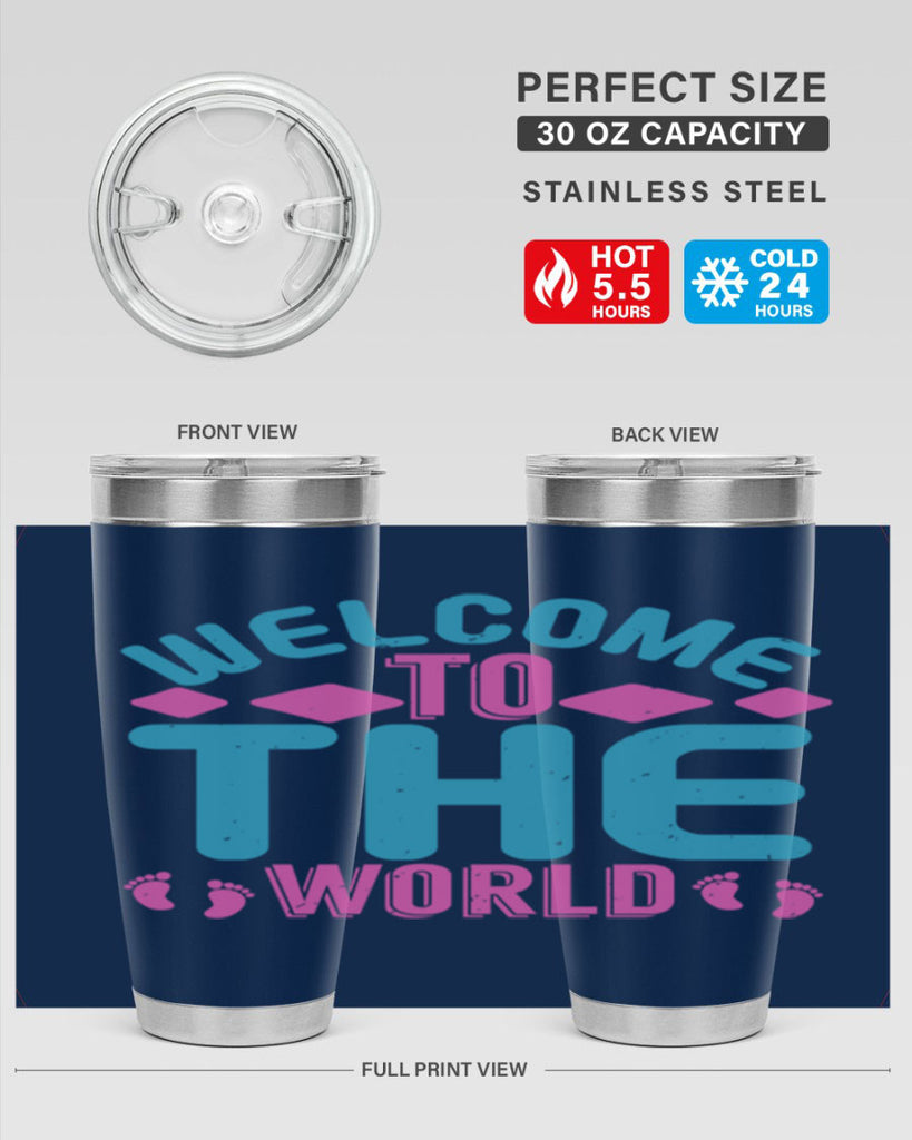 Welcome to the world Style 162#- baby- tumbler