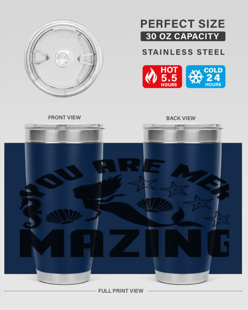 You are mer mazing 685#- mermaid- Tumbler