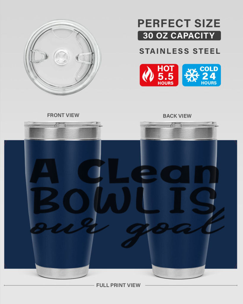 a clean bowl is our goal 93#- bathroom- Tumbler
