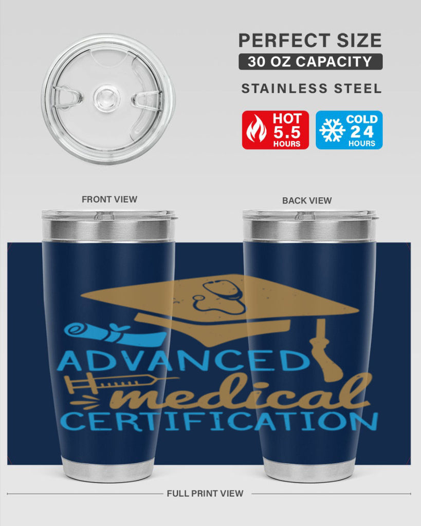 advanced medical certification Style 50#- medical- tumbler