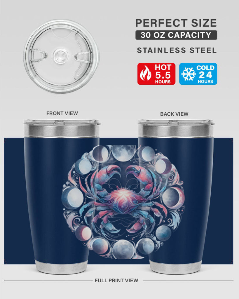 cancer 169#- zodiac- Tumbler